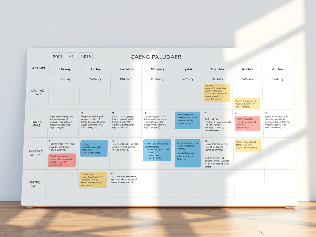 Calendrier éditorial : 6 clés pour réussir